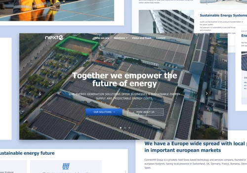 Renewables Company Website | Nexte Solar Panels