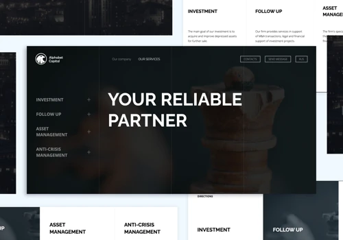 Fintech Company Website | Alphabet Capital