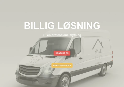 Webdesign for sparflyt.dk