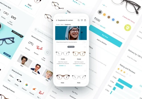 Titan Eyeplus Mobile Web Design