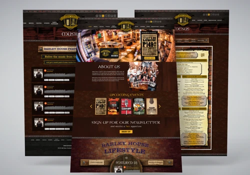 Local Bar Website Development