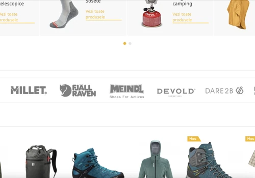 eShop - Clothing, footwear, gear for adventure