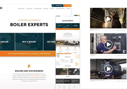 Powerhouse Boilers: Web Design & Digital Marketing