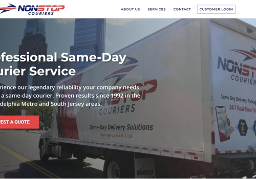 Nonstop Couriers - Digital Marketing & Web Design