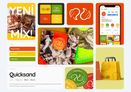 Branding for Natural Dried Fruits & Snacks Company