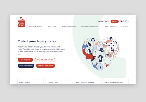 Public Trust Website Development