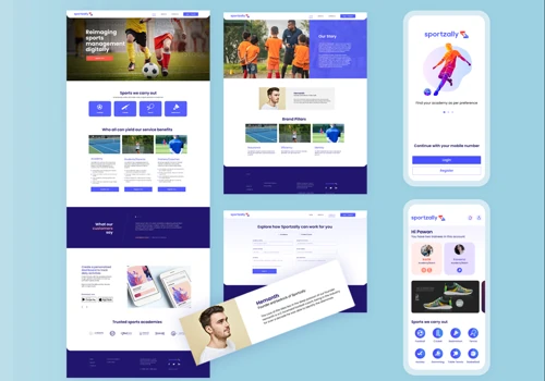 Web application and mobile application