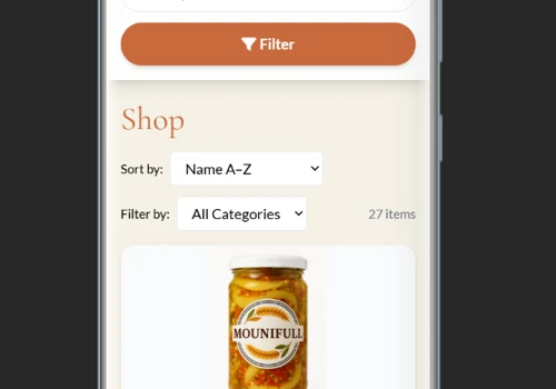 Mounifull Traditional Lebanese Mouneh E-commerce