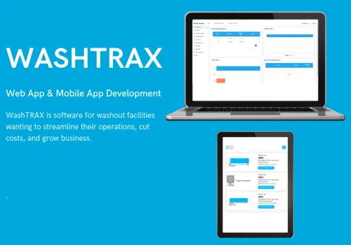 Washtrax - Web App & Mobile App Development