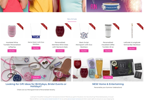 E-Commerce with over 2500 SKUs