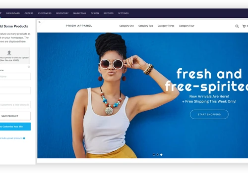 Volusion UI Ux, Web App Product Design