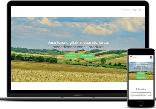 Web development for "Croplab" platform