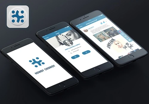 Howdy Crowdy Social media platform for shopholics