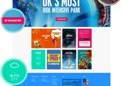 New Website and Paid Marketing for UK Theme Park