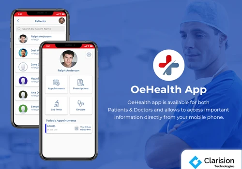oeHealth Mobile - Patients & Doctors App