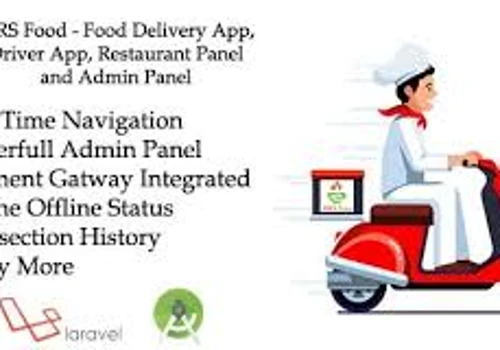 MRS Food - Food Delivery App, Driver App, Restaurant Panel and Admin Panel for Android