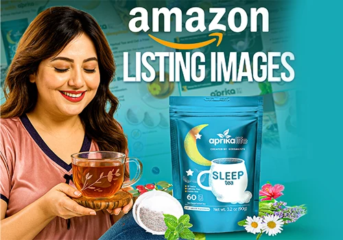Amazon Listing Infographics - Herbal Sleep Tea