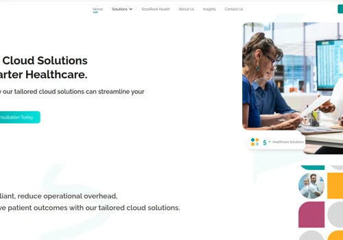 Web Design & Development of Sozorock Health