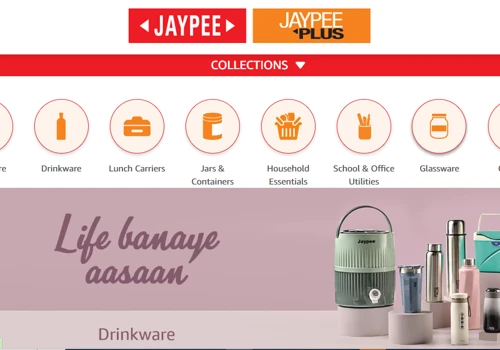 eCommerce store development for Jaypee Plus