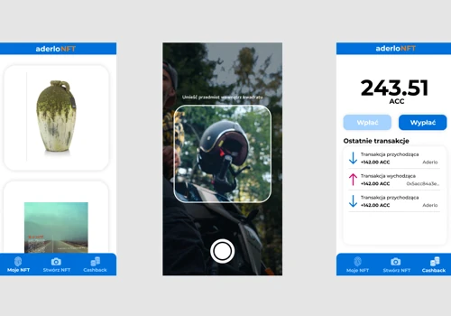 Aderlo - an NFT ecommerce mobile app