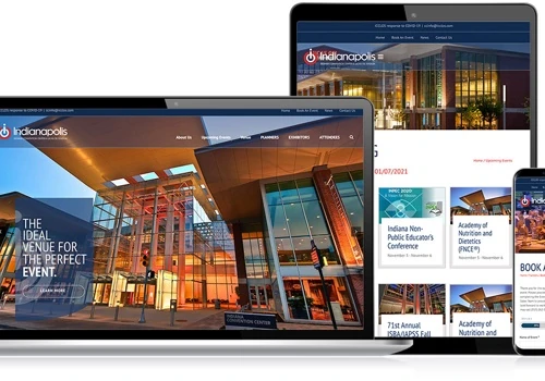 Web Design for Leading National Convention Center