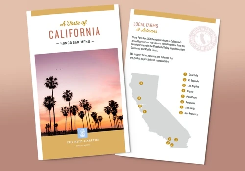 Hotel + Restaurant Menu Designs