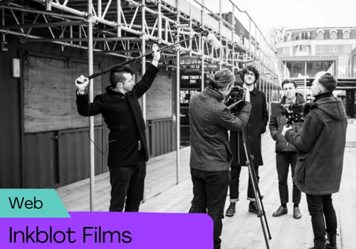 Brand-new portfolio website for Inkblot Films