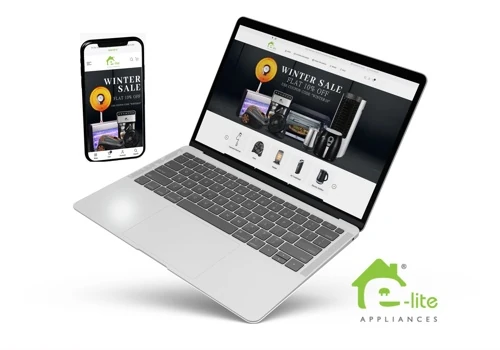 Website Design & Development - E-lite Appliances