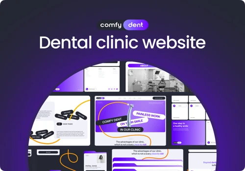 Landing page for dental clinic
