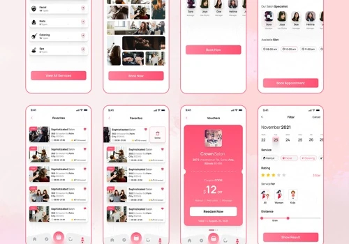 On Deman Salon, Spa and Beauty Clinic Booking App
