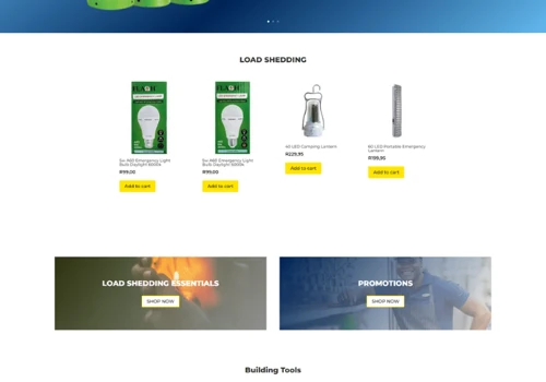 Maya's Hardware - Ecommerce Website