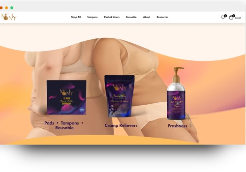 Moonly Organics - Full Branding