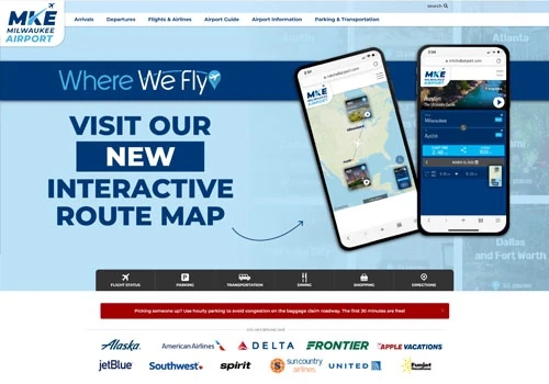 Digital Innovation for Mitchell Airport since 1998
