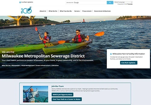 MMSD & Milorganite - Website Excellence since 2016