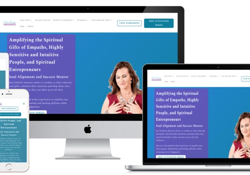 MOTIVATION COACH WEBSITE DEVELOPMENT