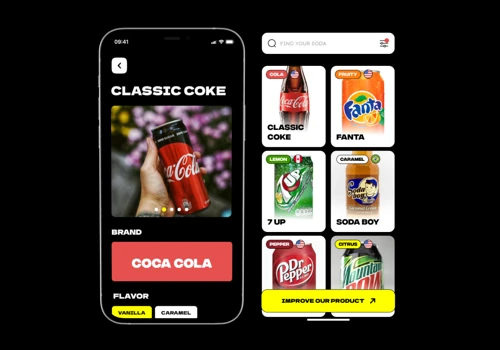 SodaMania Mobile Application