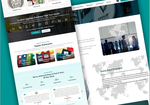 Website Design For Hotel Amenities Supplier
