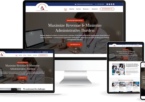 Website Design For USA Based Medical Billing