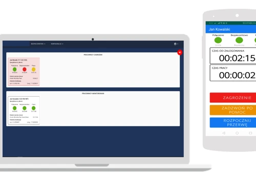 Workers and mobile assets tracking on-site system