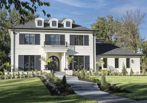 Georgian Architectural Style Home