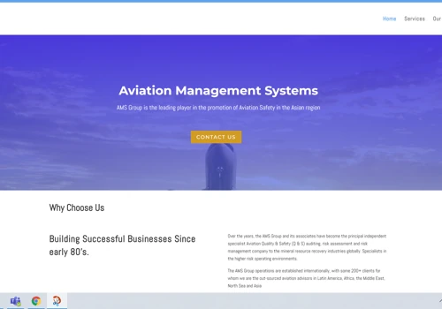 AMS Web design