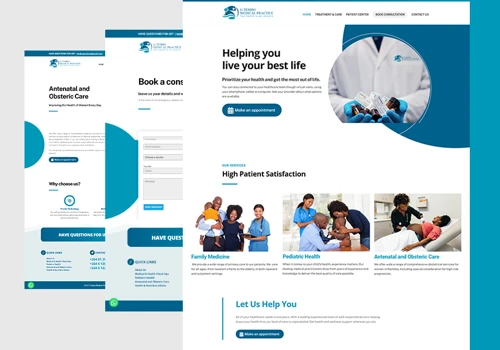 Website Design & Development for Dr G Tembo Medical Practice