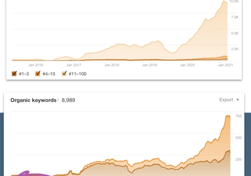SEO Growth for a B2B SAAS