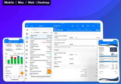 Moon Invoice - Automated Billing Software