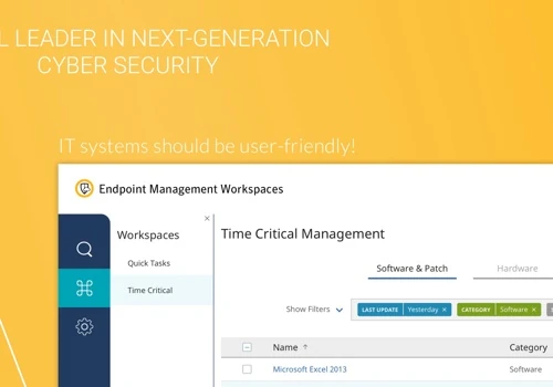Symantec security sofware UX/UI design