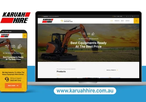 Karuah Hire Web Development Project