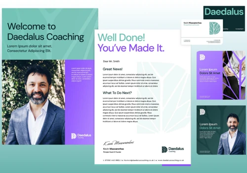 Brand re-positioning and re-design for Daedalus
