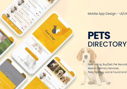 Mobile App screen Design