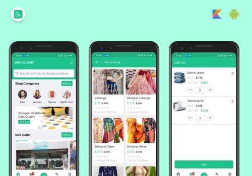 Multivendor eCommerce Mobile App