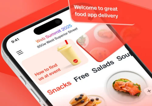 Dark kitchen mobile app